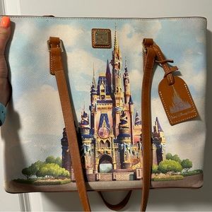 Dooney and Burke Disney 50th Anniversary Castle Purse